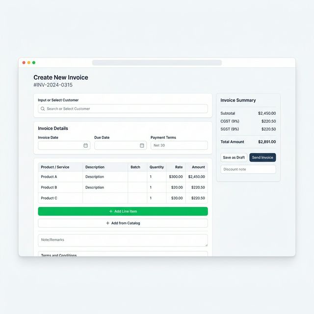 Invoice Generation